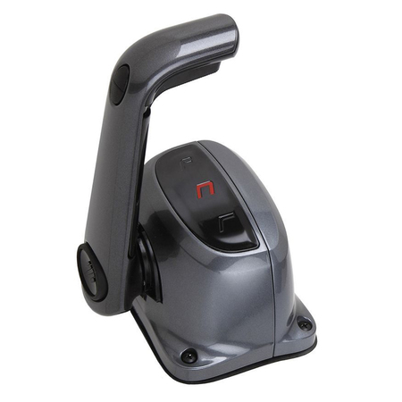 UFLEX USA Uflex Single Lever Top Mount Control w/Neutral Lock-Trim Switch-Black B501BT/L